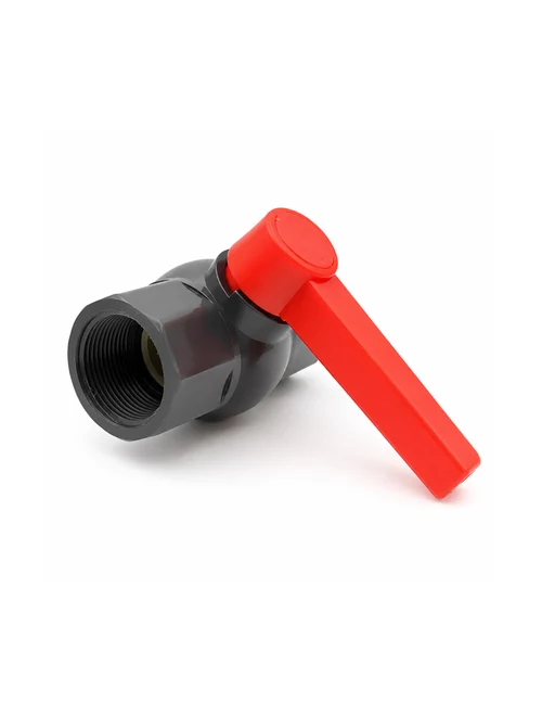Шаровый кран PP 1/2" ВР/ВР с длинной ручкой 020 PKV F03 PN3