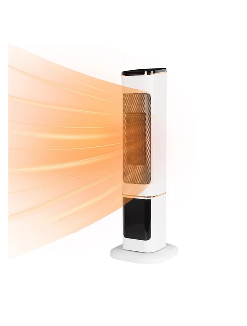 Электрический тепловентилятор 1000W/2000W, LED-дисплей, PTC-PH1108F, Luminaled