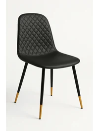 Scaun NOIR velur negru 44x52x85cm Homla 3