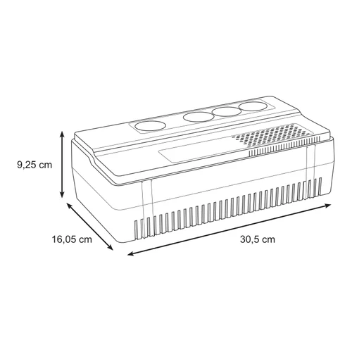 UPS BVS800I-GR 7 Ah 800VA/450W 230V SCHNEIDER