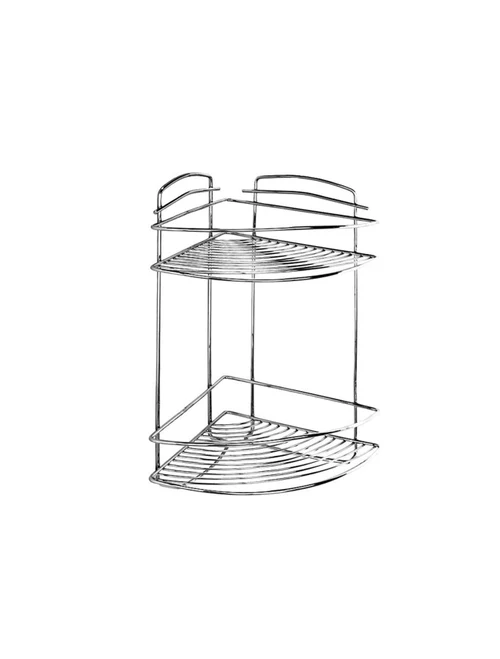 Подвесная полка на дверь Tendance, 2 яруса, 9x25,7x47 см, хром