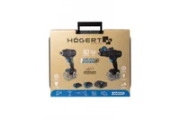 Set mașină de găurit + mașină de înșurubat cu impact, cu acumulator, HOGERT 7