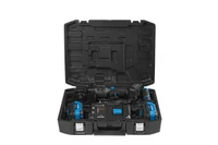 Set polizor unghiular cu intr. paleta 125 mm, 18V + 2 acumulatoare 4Ah + incarcator 4A, HOGERT 3