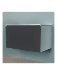 121576 Dulap baie suspendat Bayro Formal sub lavoar Allegro 800 antracit mat 2