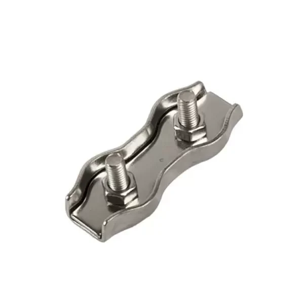 Bridă cablu de oțel Duplex 5,0mm inox А4/ 10 2