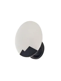 Aplică 1XE27 MB21256-2 Metal + Alabaster (Spanish/Class A) neagră Luminaled