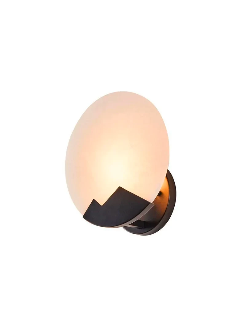 Aplică 1XE27 MB21256-2 Metal + Alabaster (Spanish/Class A) neagră Luminaled 2