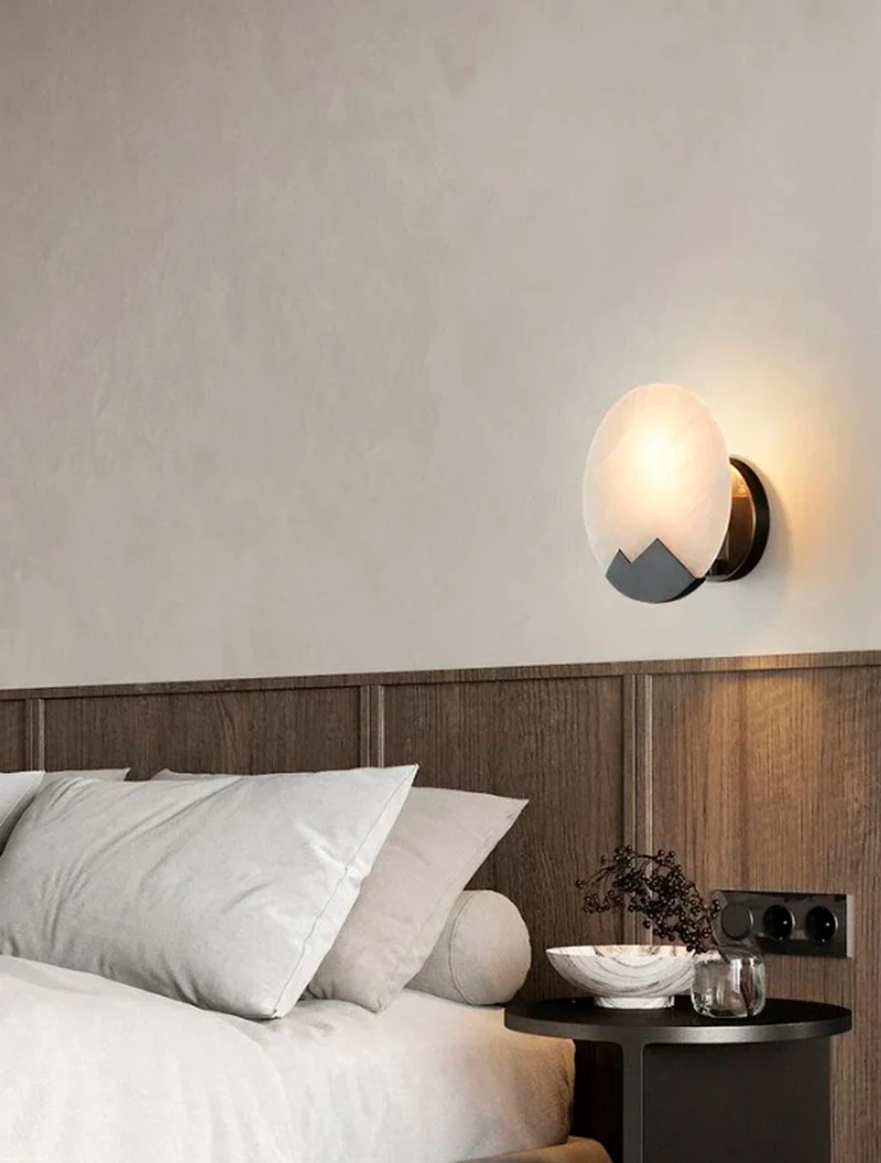 Aplică 1XE27 MB21256-2 Metal + Alabaster (Spanish/Class A) neagră Luminaled 5