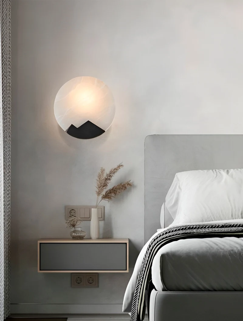 Aplică 1XE27 MB21256-2 Metal + Alabaster (Spanish/Class A) neagră Luminaled 4