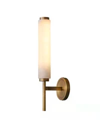 Aplică 1XE14 MB21355-1 Metal + Alabaster (Spanish/Class A) aur Luminaled