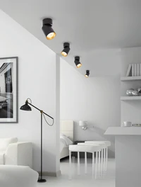 * Corp de iluminat aplicat 1*GU10 60*100 negru+aur LUMINALED 2