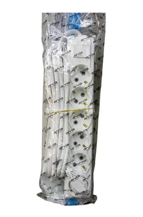 Prelungitor 6 prize 5m cu împ. 16A 220-250V MOTTO ARVIA