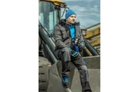 Scurtă de lucru REN izolată termic gri închis XL (54) HOGERT 3