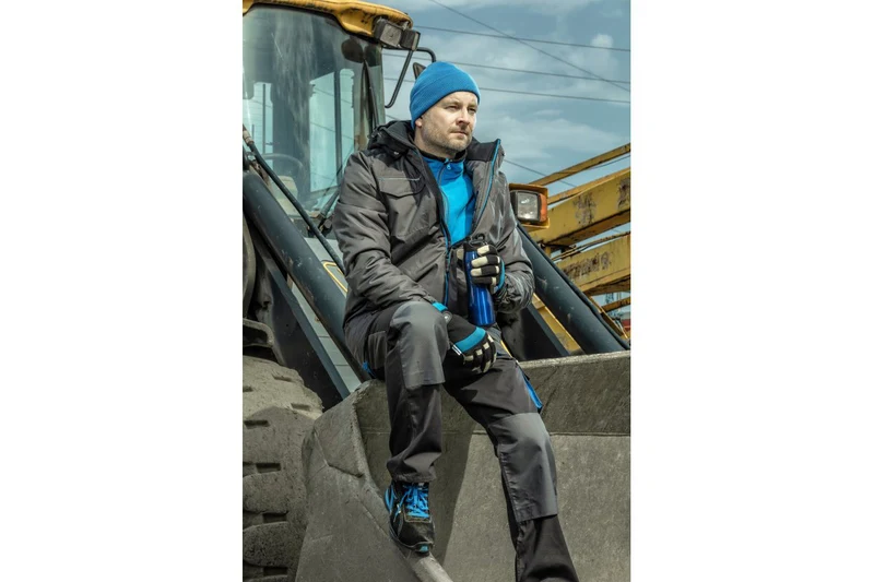 Scurtă de lucru REN izolată termic gri închis XL (54) HOGERT 3