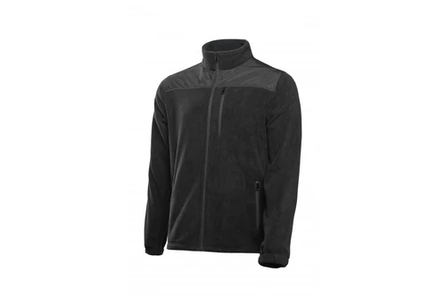 Hanorac cu fermuar OXFORD negru L (52) HOGERT