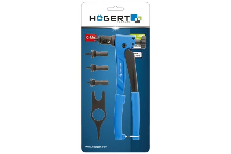 Clește pentru nituri filetate M3-M6 HOGERT 2