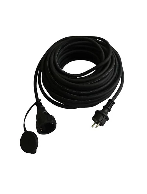 Prelungitor 1 priză Schuko 5m 3G1.5 negru TIMEX