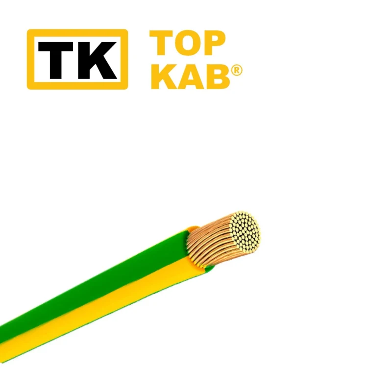 Fir electric PV3 2.5mm galben-verde TopKab 2