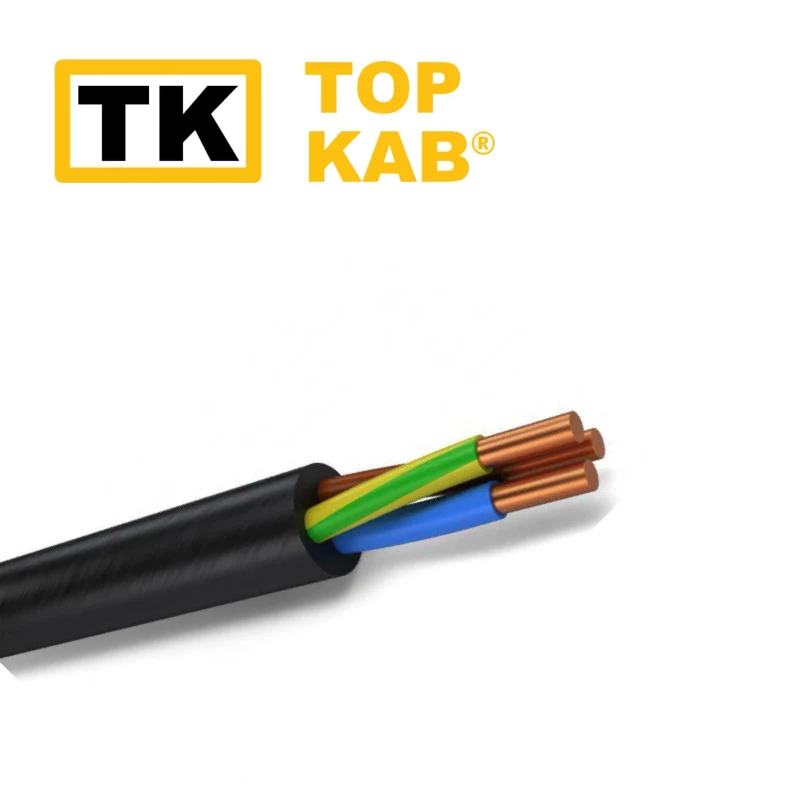 Кабель ВВГнг 3x4.0мм TopKab 2
