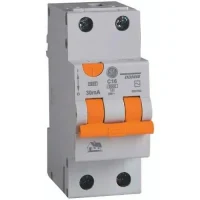 Întrerupător automat DIF. C40 2P AC, 6kA 2